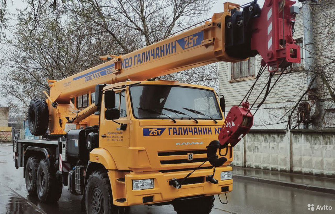 Автокран Галичанин КС-55713-5В-1 на шасси КамАЗ 43118