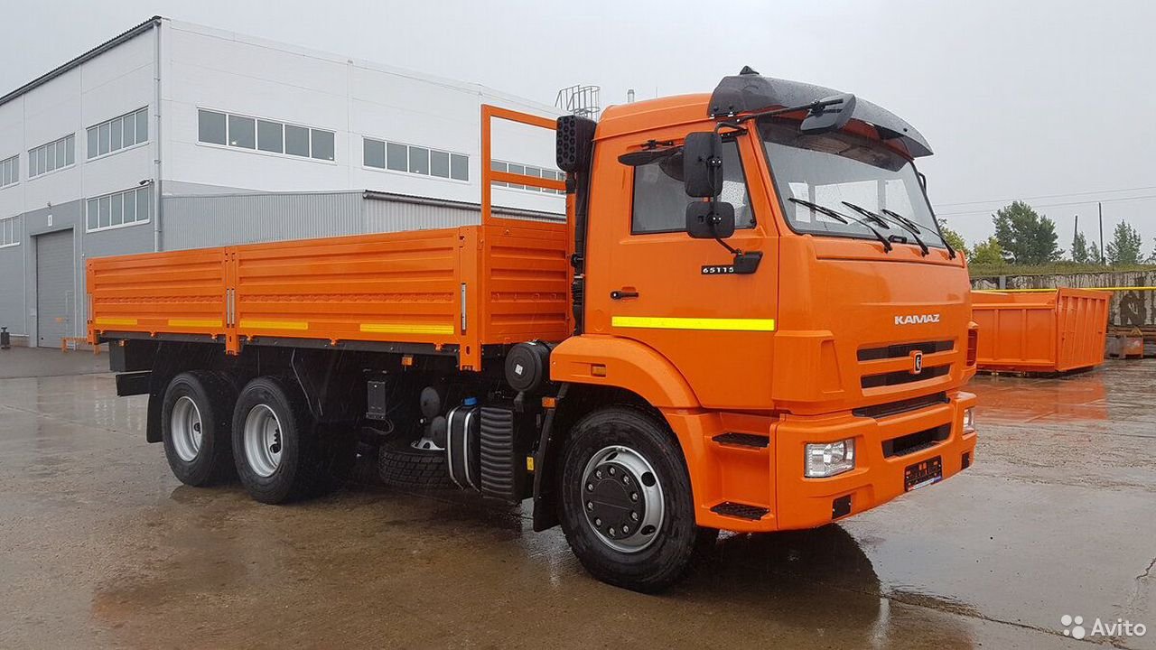 Бортовой грузовик КамАЗ 65115