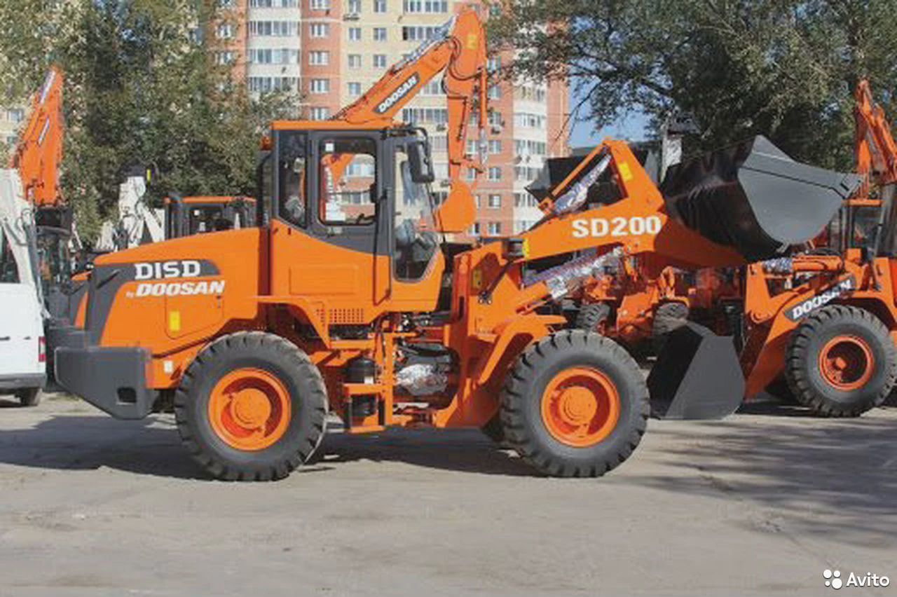 Фронтальный погрузчик Doosan SD200