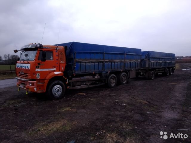 Зерновоз КамАЗ 6520