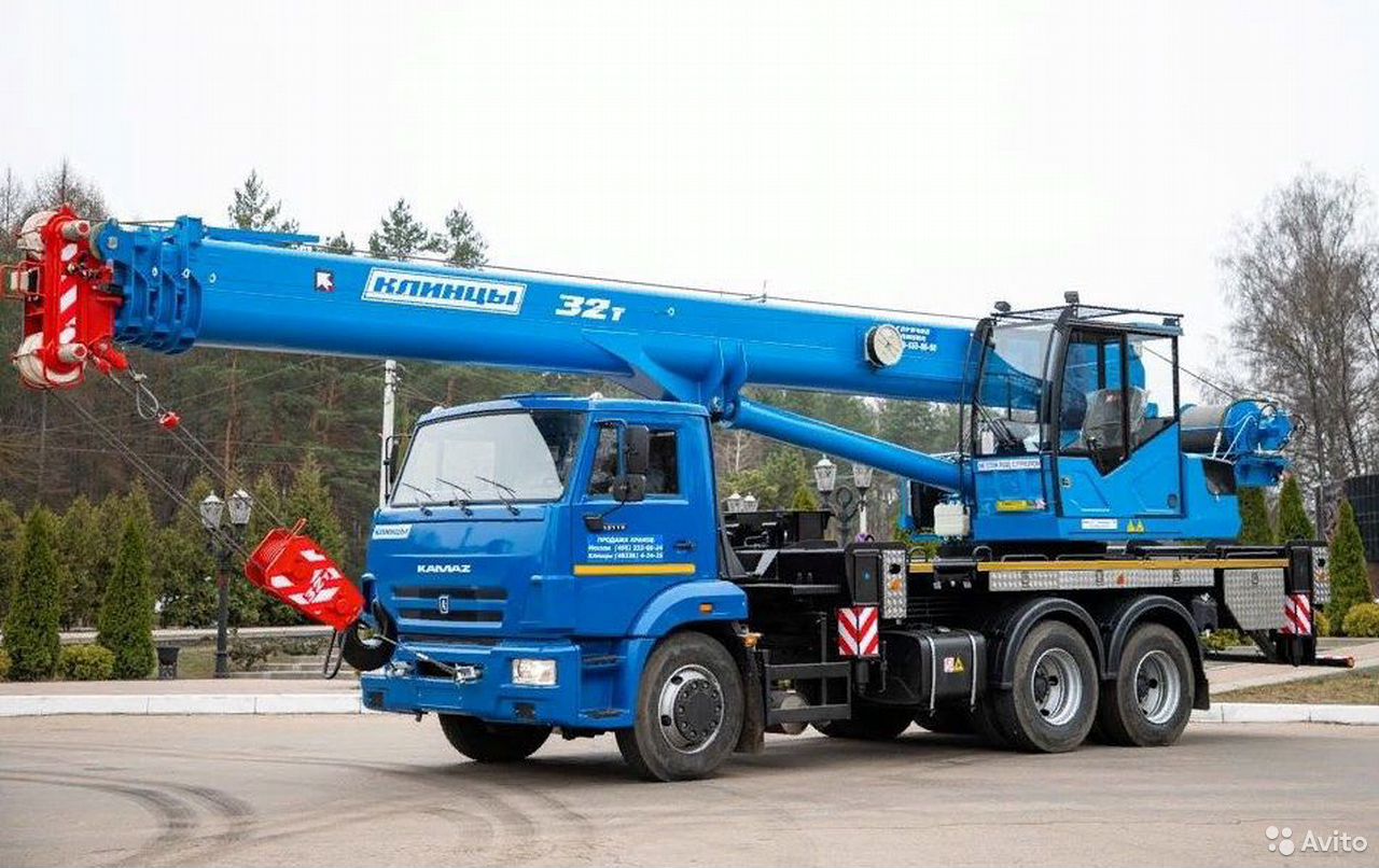Автокран Клинцы КС-55729-1К-3 на шасси КамАЗ 65115