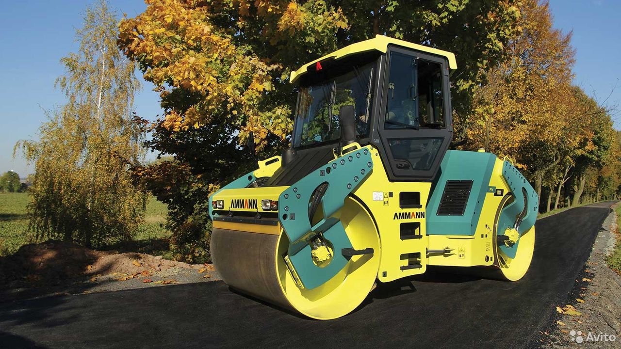 Двухвальцовый каток Ammann AV110X