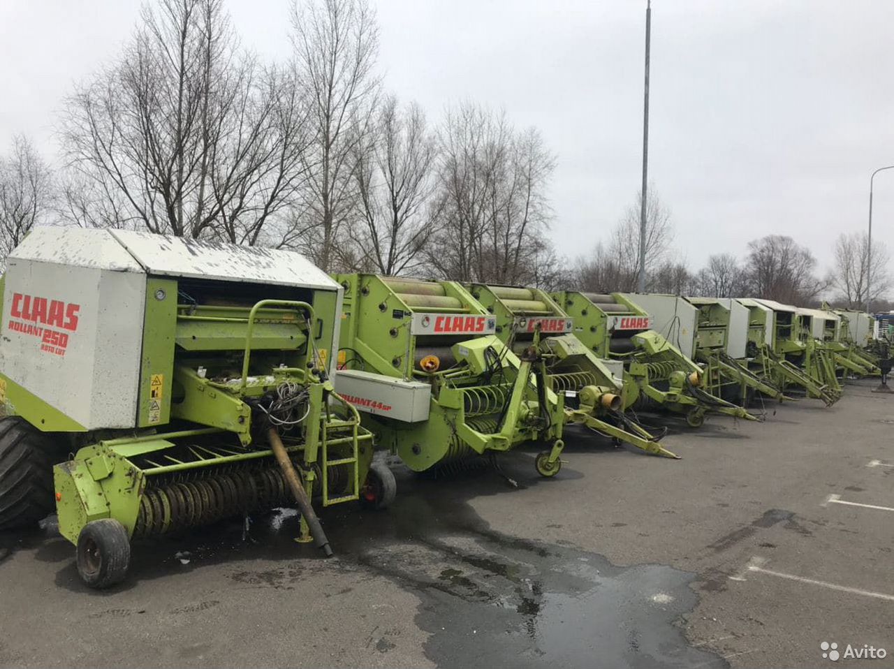 Пресс-подборщик Claas Rollant 250