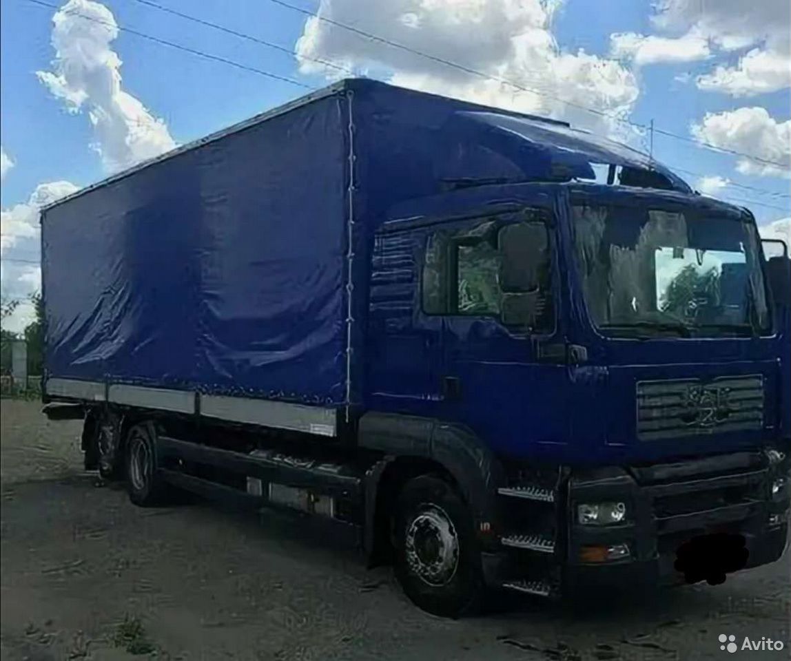 Тентованный грузовик MAN TGA
