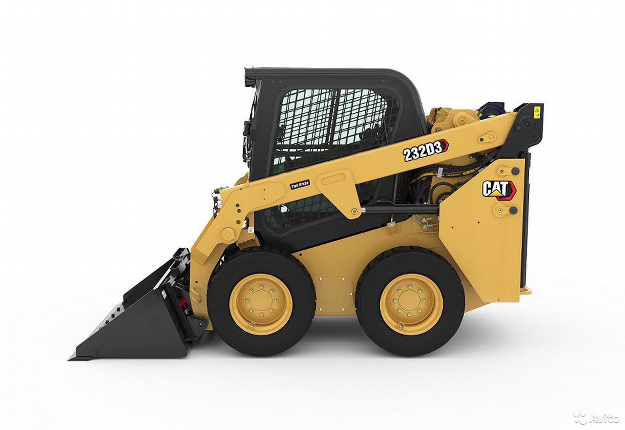 Мини-погрузчик Caterpillar 232D3