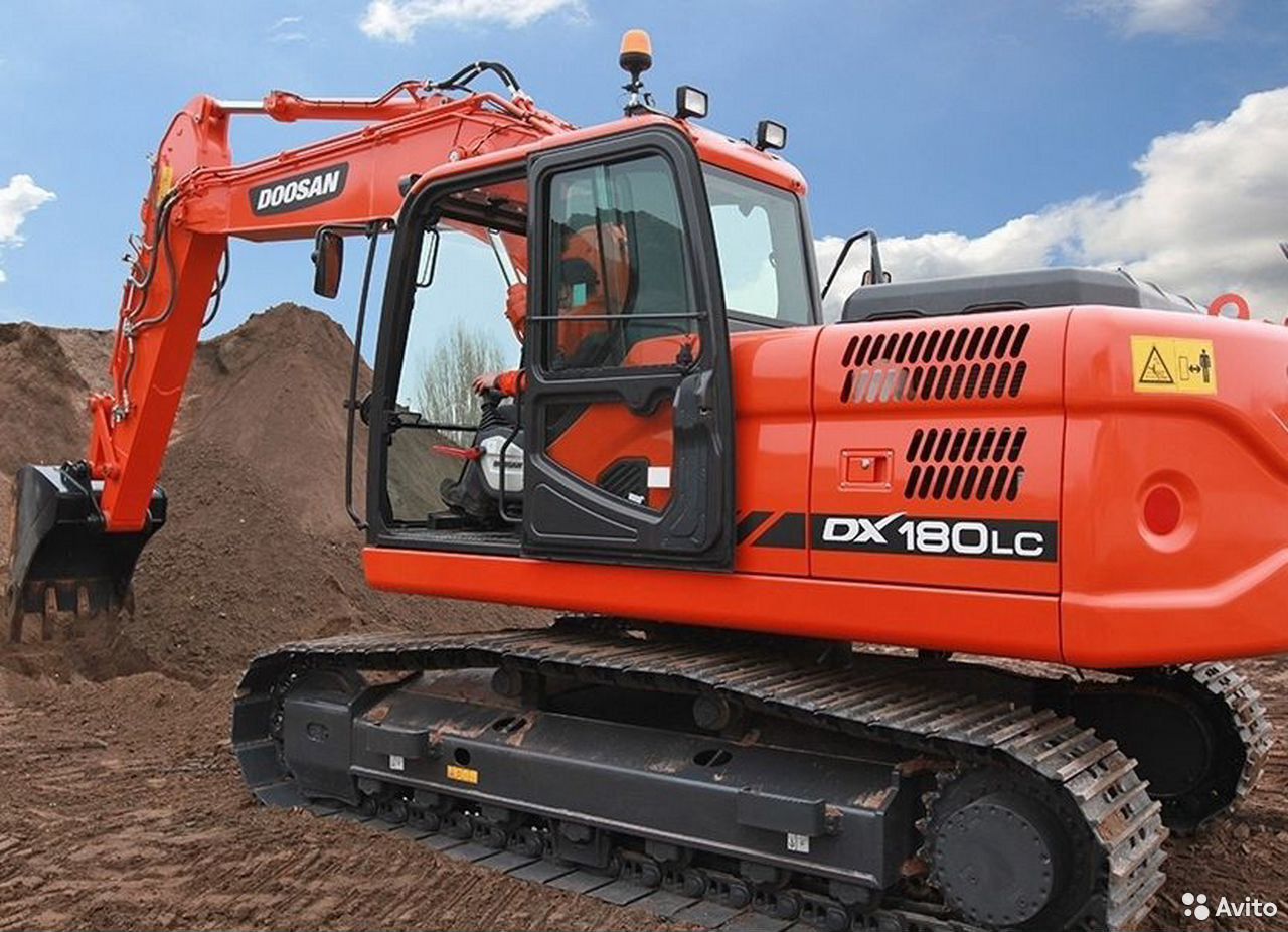 Гусеничный экскаватор Doosan DX180LC