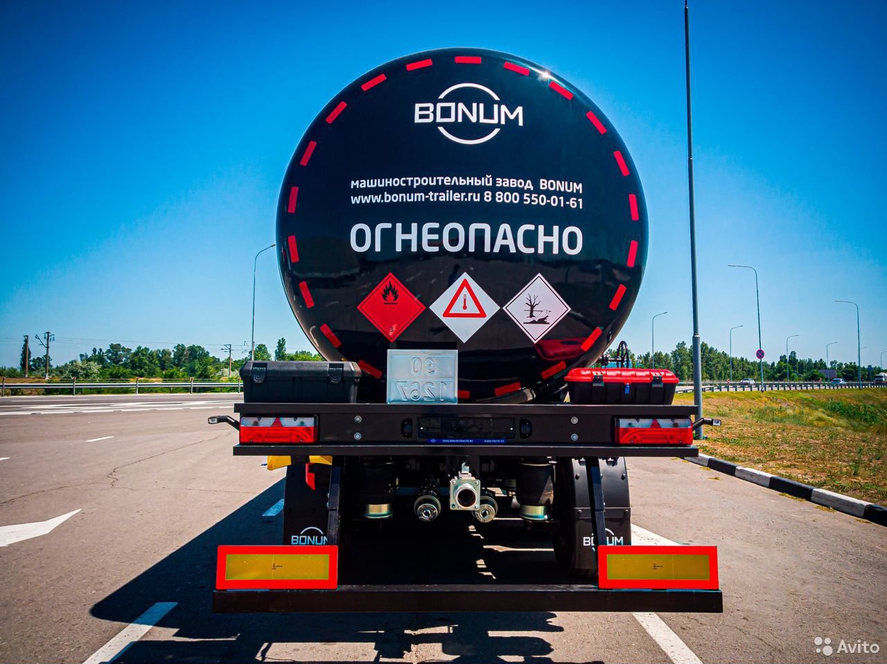 Полуприцеп битумовоз Bonum 32 м3