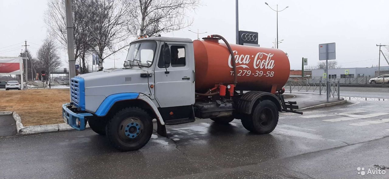 Ассенизатор ЗИЛ 433360