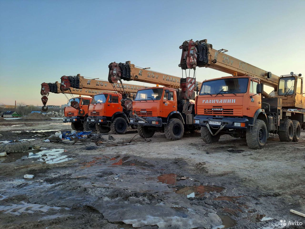 Автокран Галичанин на шасси КамАЗ 53228