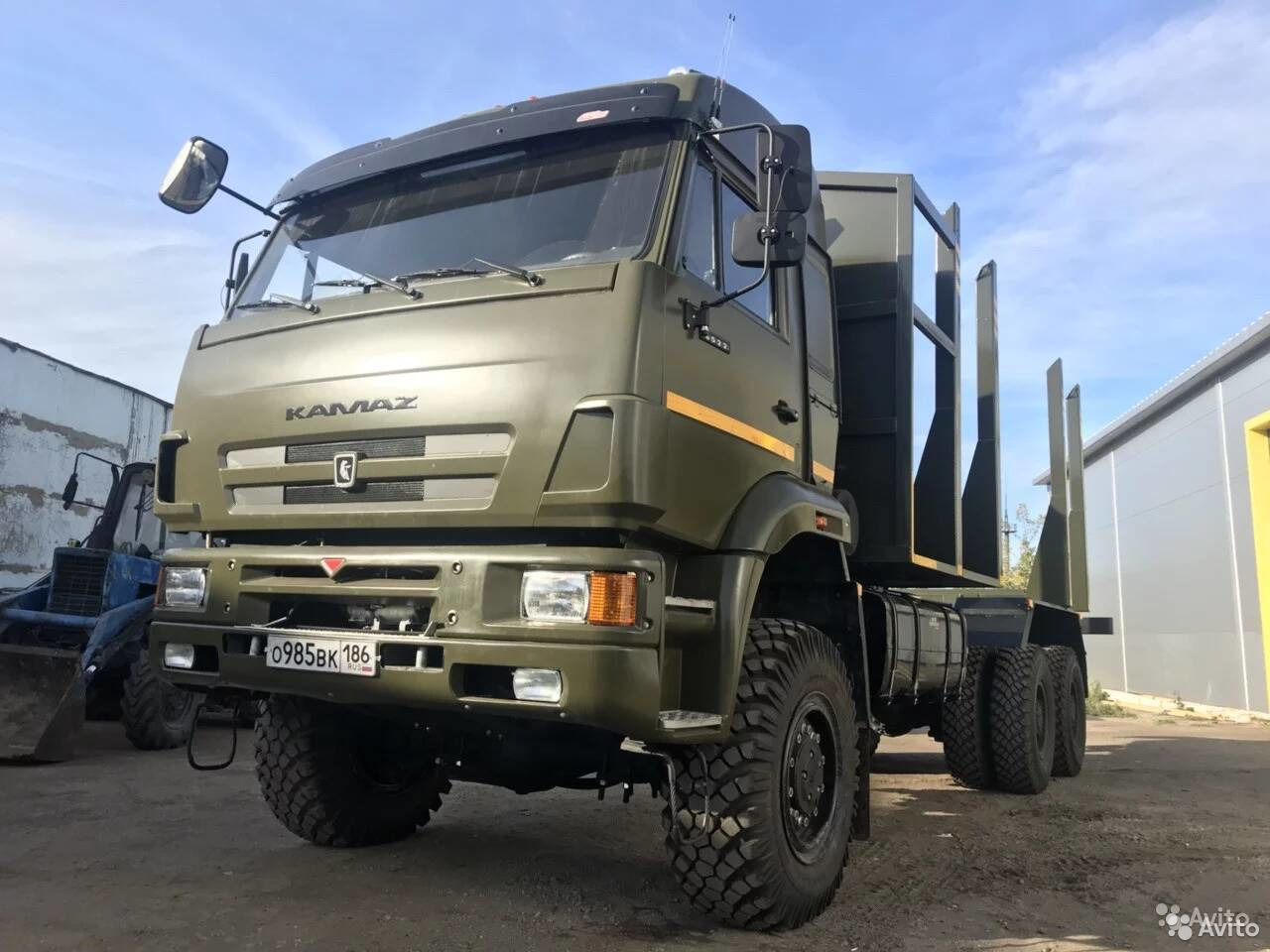 Сортиментовоз КамАЗ 6522