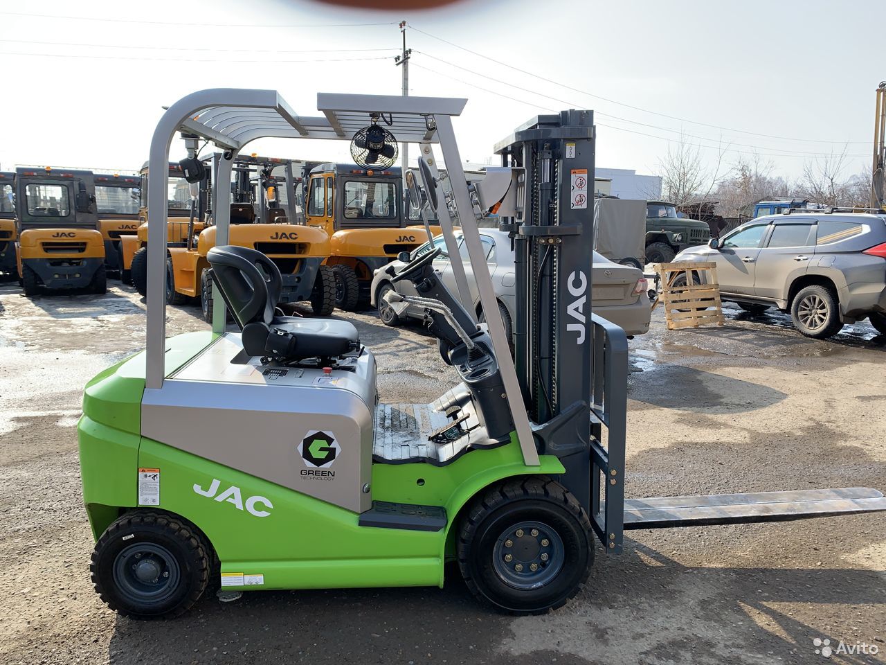 Вилочный электропогрузчик JAC СРD20