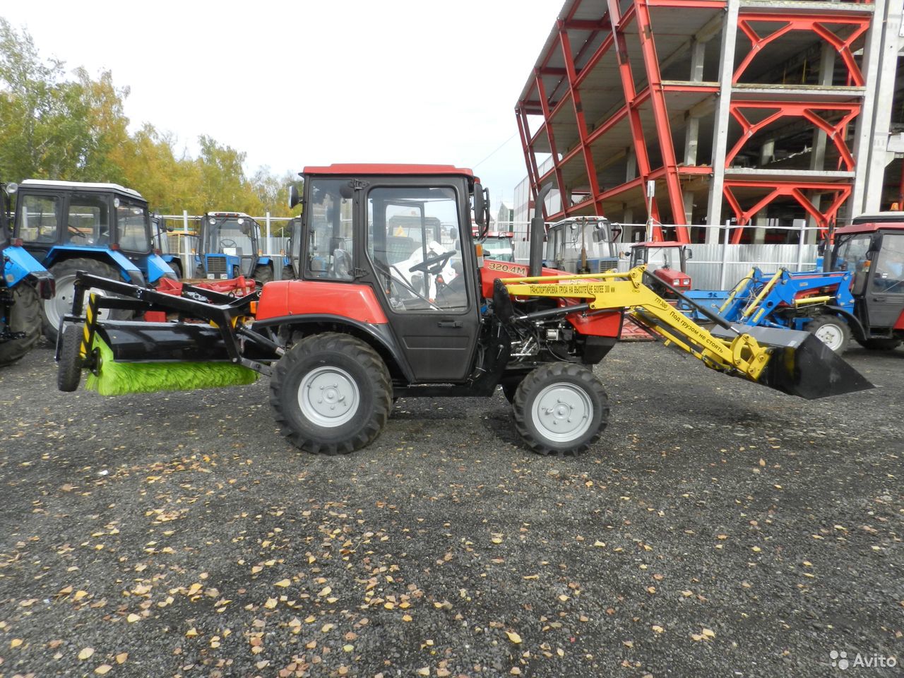 Трактор МТЗ Беларус 320.4 коммунальный