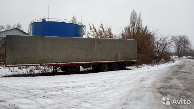 Тентованный полуприцеп Groenewegen