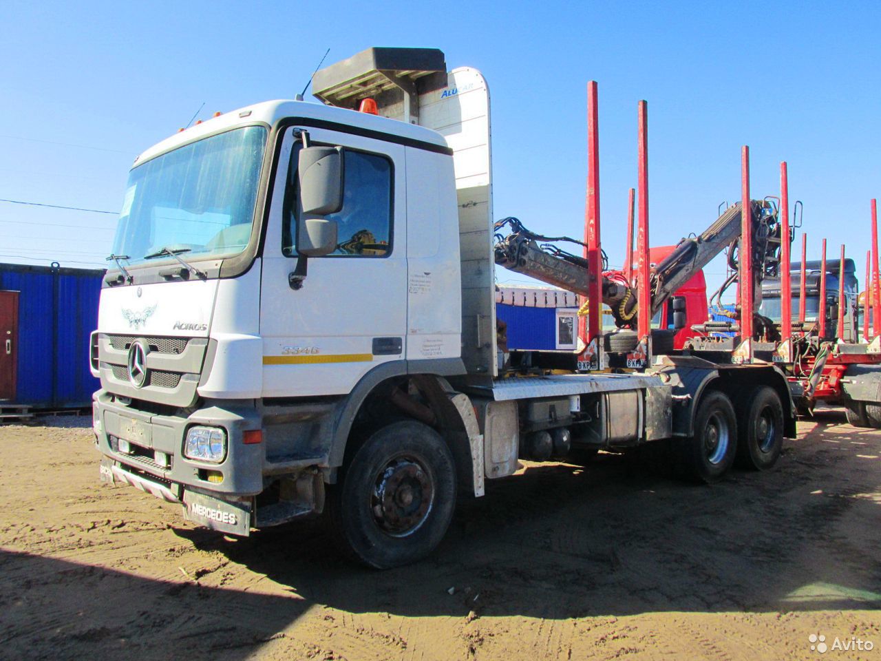 Сортиментовоз Mercedes-Benz Actros 3346