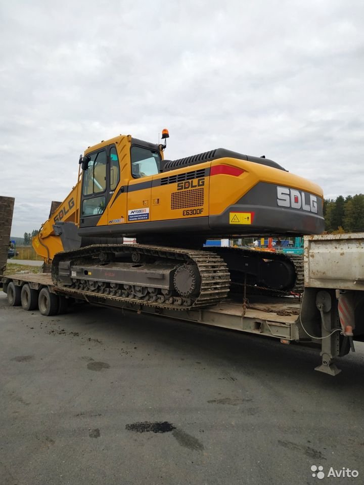 Гусеничный экскаватор SDLG E6300F