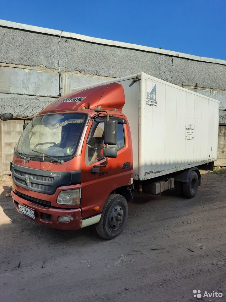 Промтоварный фургон Foton 1051