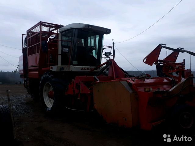 Свеклоуборочный комбайн Agrifak Quatro WKM 900