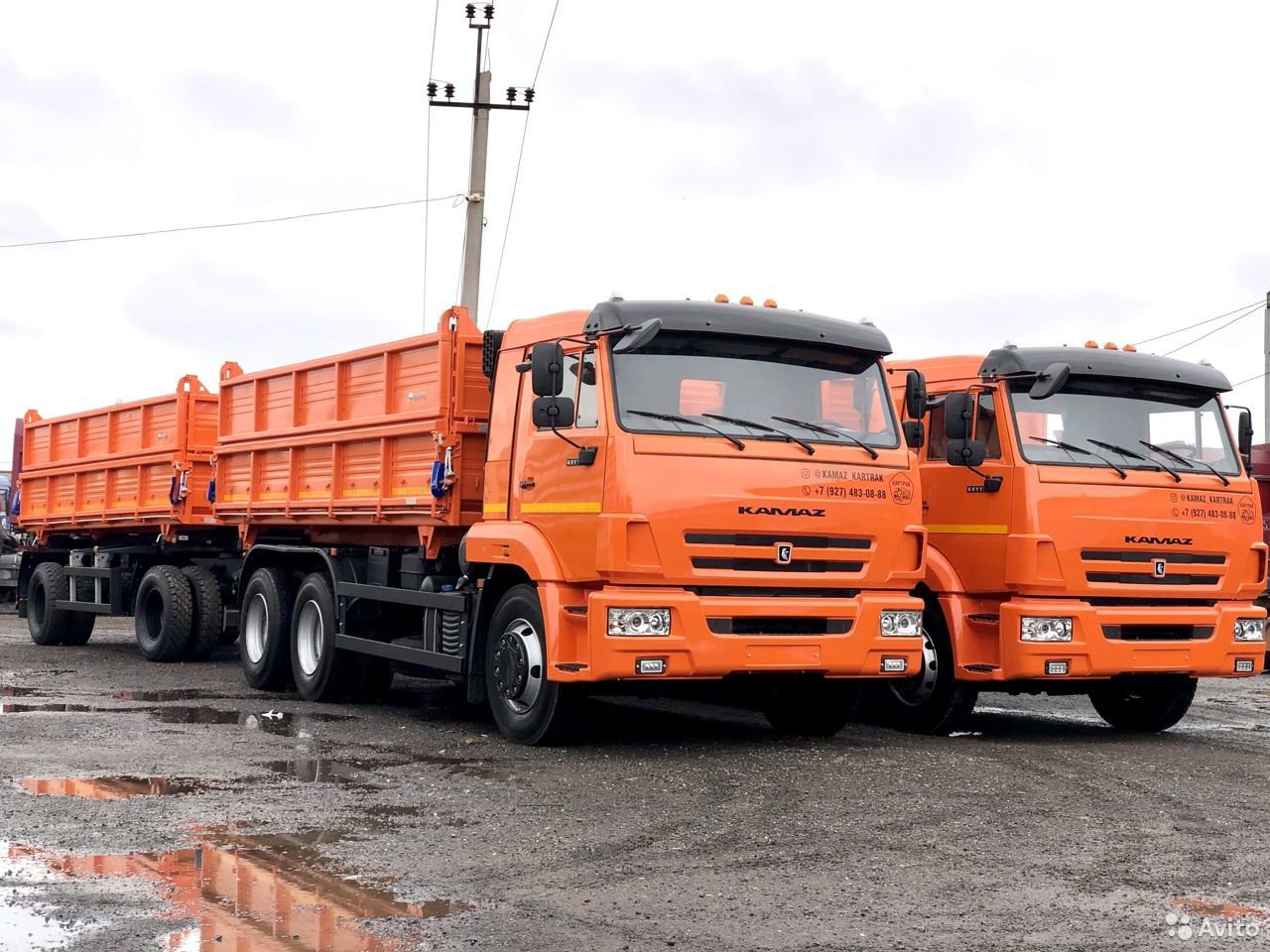 Зерновоз КамАЗ 45143