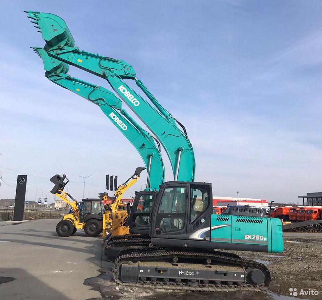 Гусеничный экскаватор Kobelco SK260LC-10