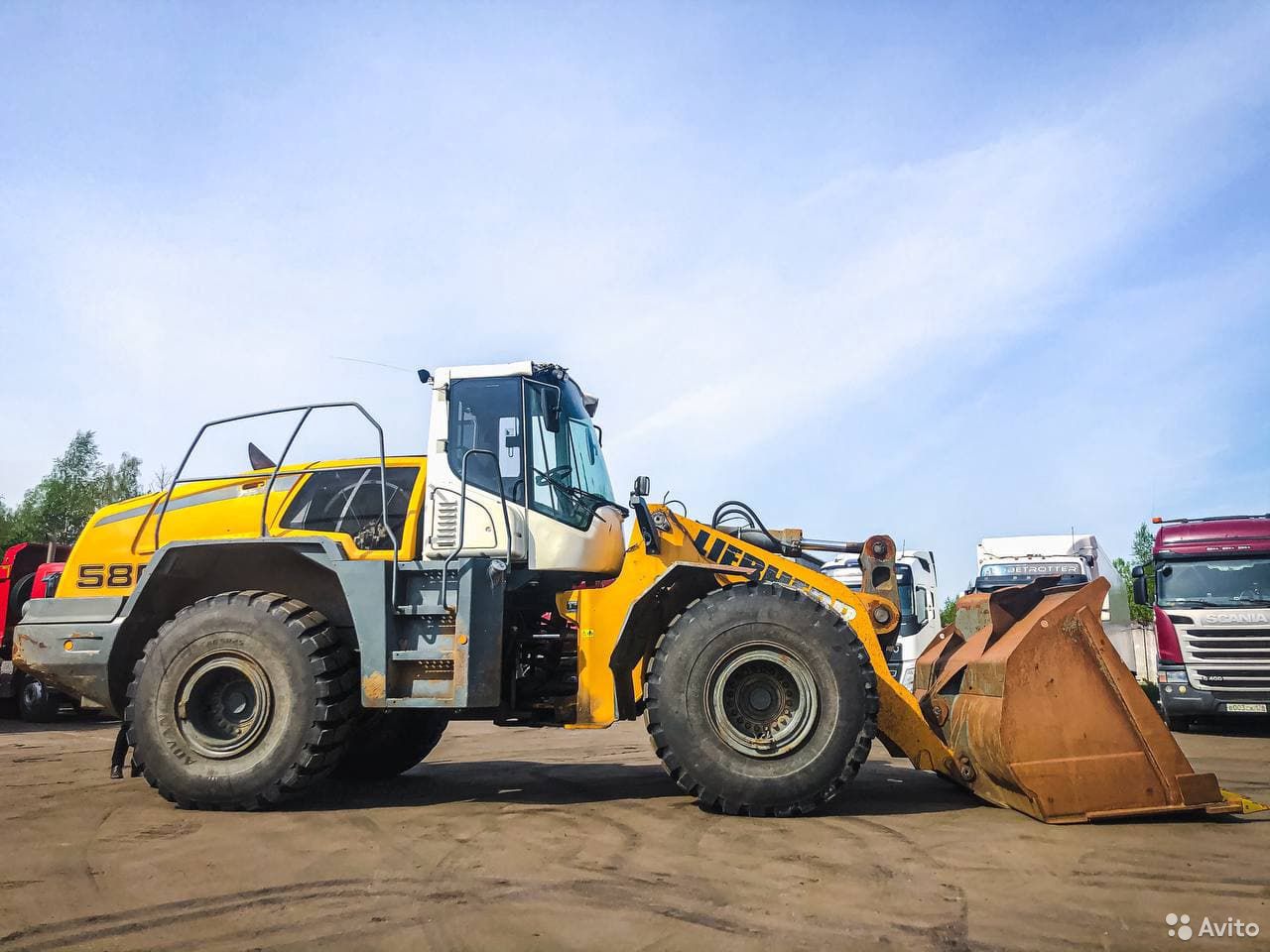 Фронтальный Погрузчик Liebherr L580