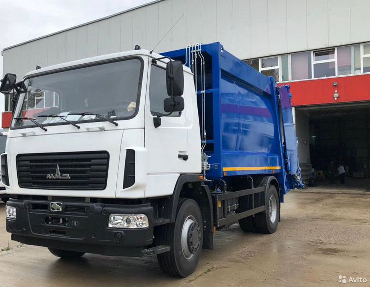 Мусоровоз ЭКОМТЕХ МКЗ-50-16 на шасси МАЗ 534025