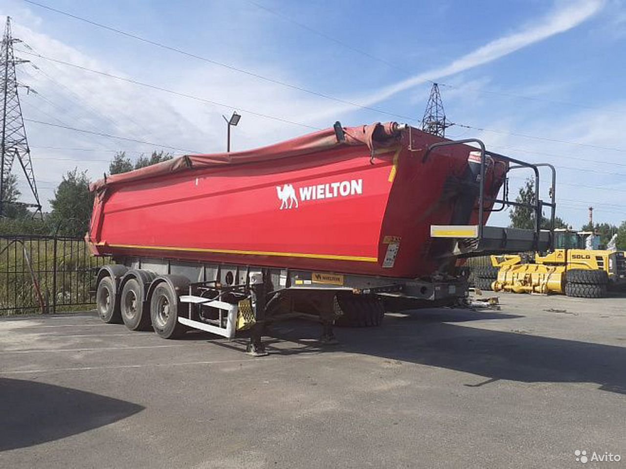 Самосвальный полуприцеп Wielton NW 3 S 33 HP