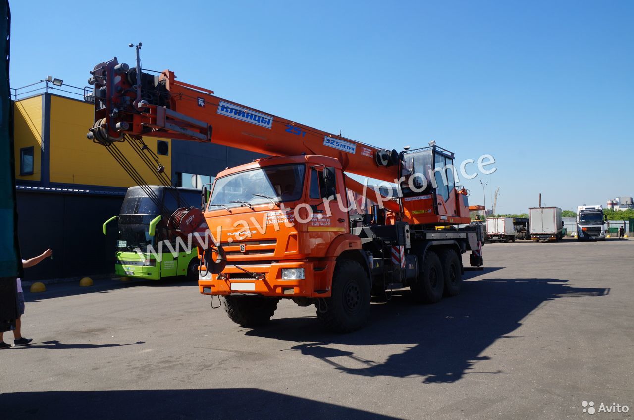 Автокран Клинцы ПКС-55713-5К-4В на шасси КамАЗ 43118