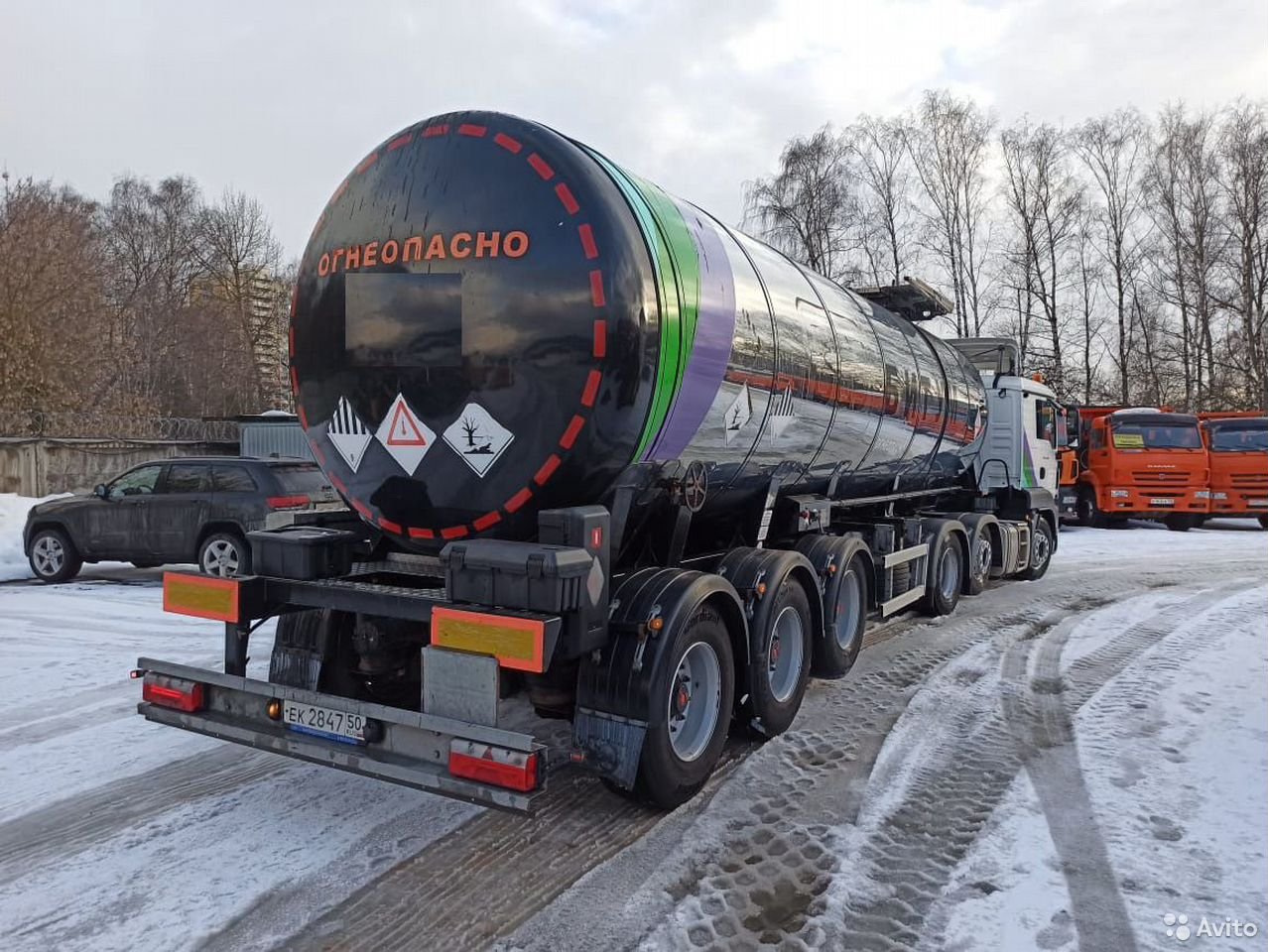 Полуприцеп битумовоз Bonum 914220