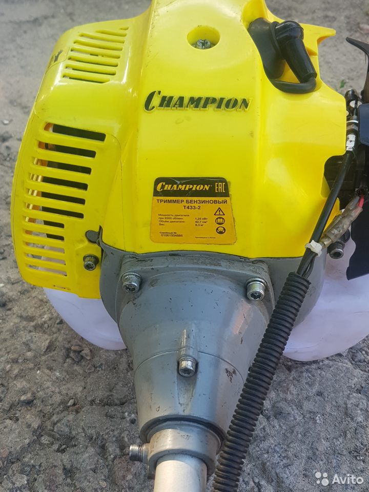 Мотокоса (триммер) Champion Т433-2