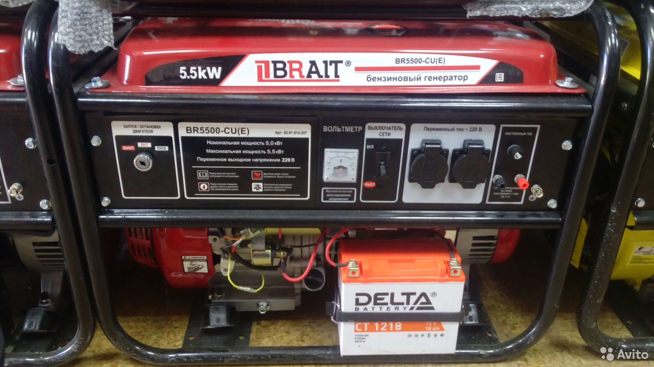 Генератор Brait BR5500-CU(E)