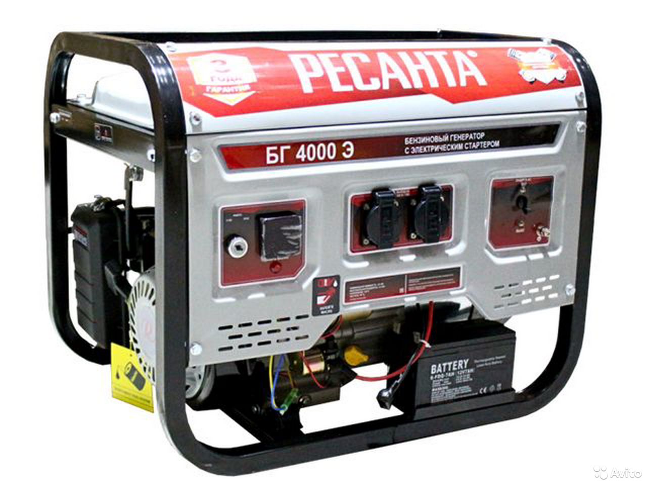 Генератор Ресанта БГ-4000Э