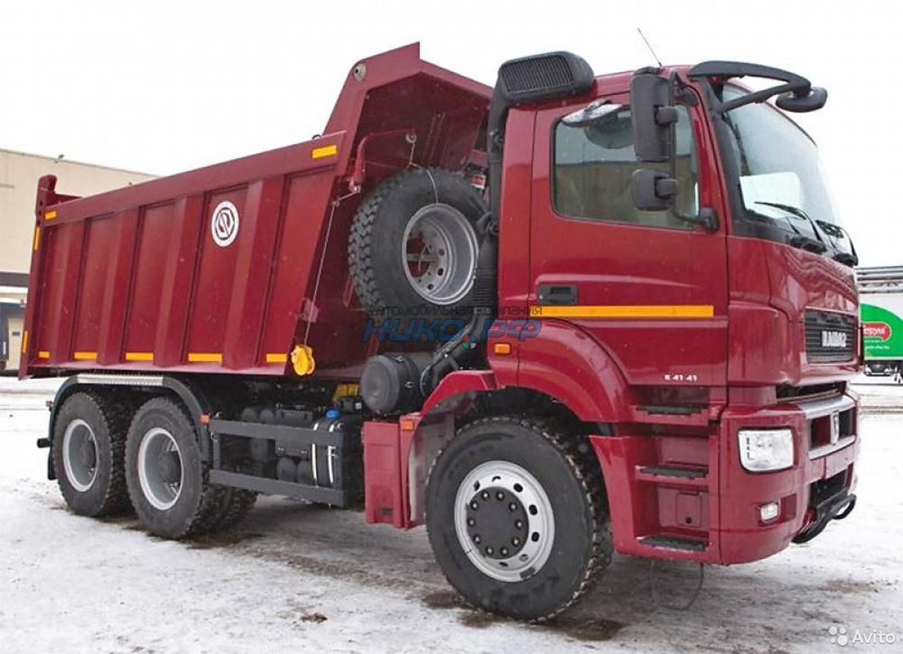 Самосвал КамАЗ 6580-002-87