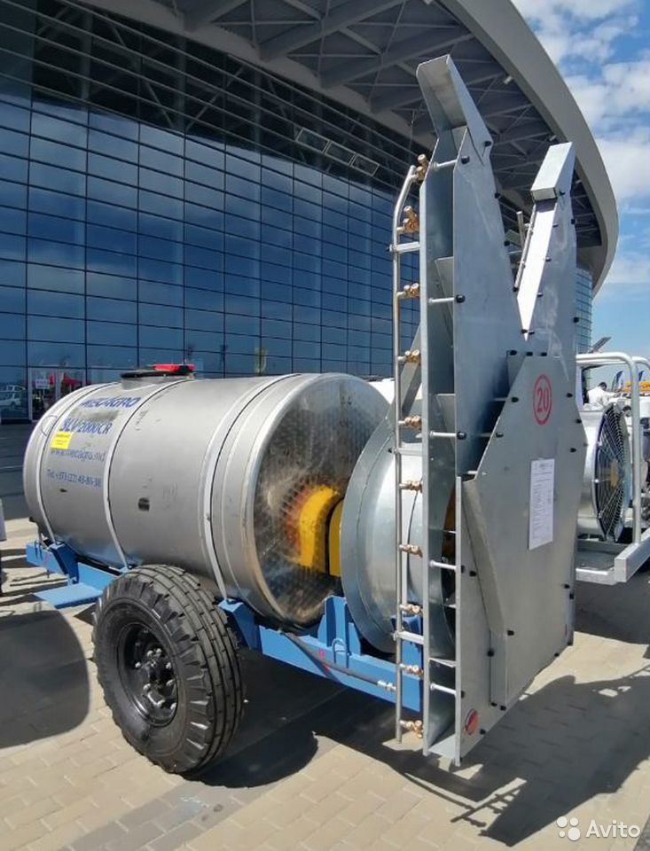 Прицепной опрыскиватель MECAGRO SLV-2000 СR (ОПВ-2000 СR) (садовый)