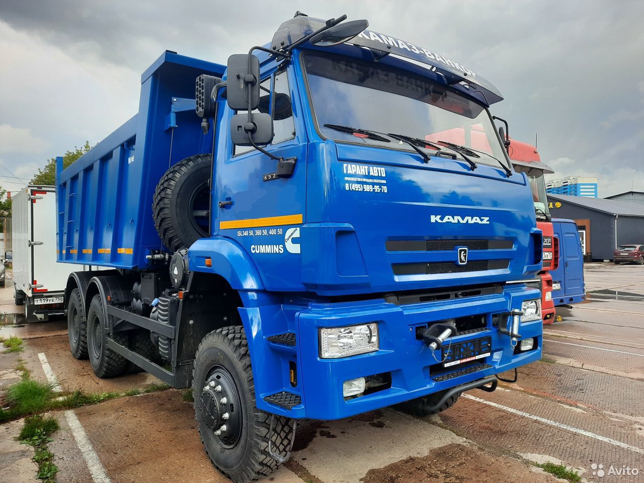 Самосвал КамАЗ 6522