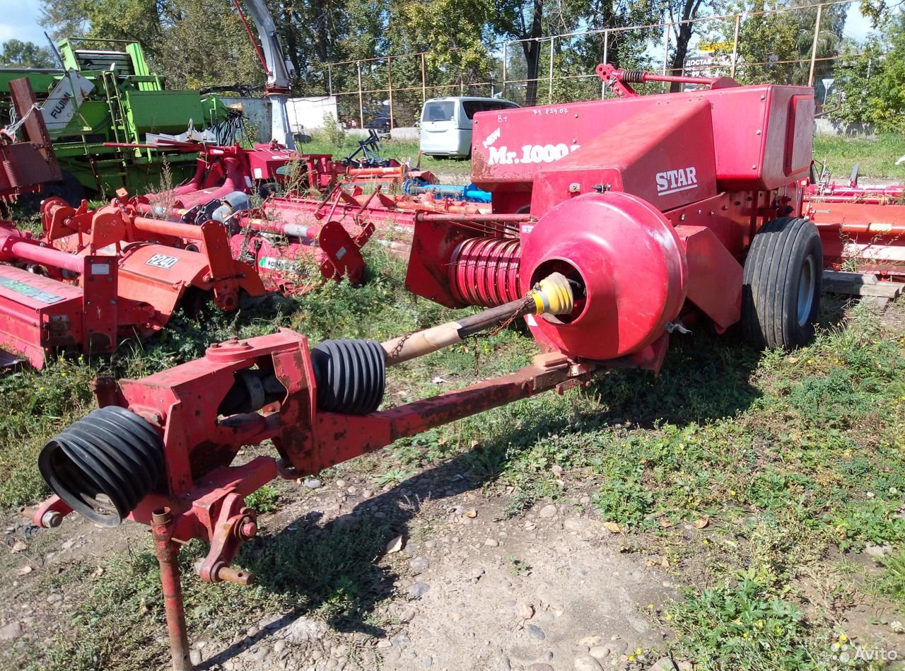 Пресс-подборщик Star MR1000DX
