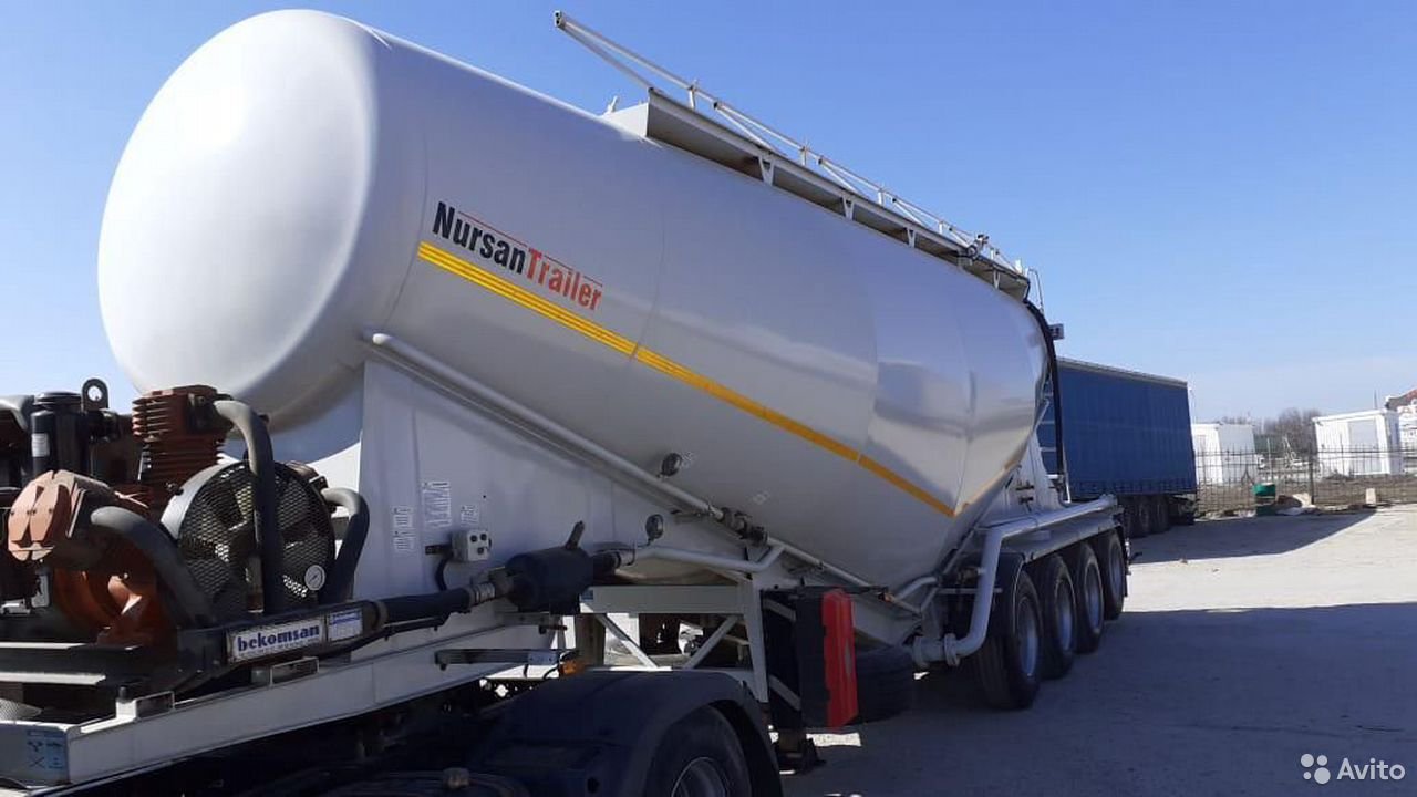 Полуприцеп цементовоз Nursan Trailer 40 м3