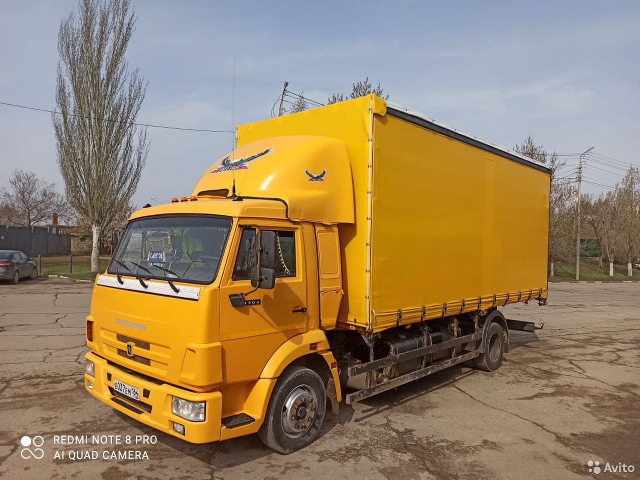 Тентованный грузовик КамАЗ 4308