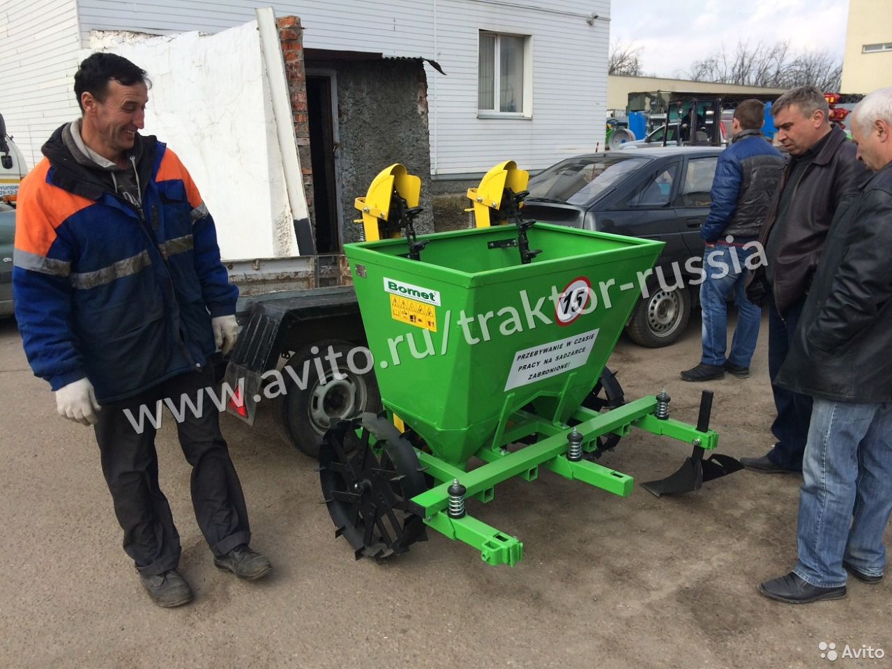 Картофелесажалка Bomet