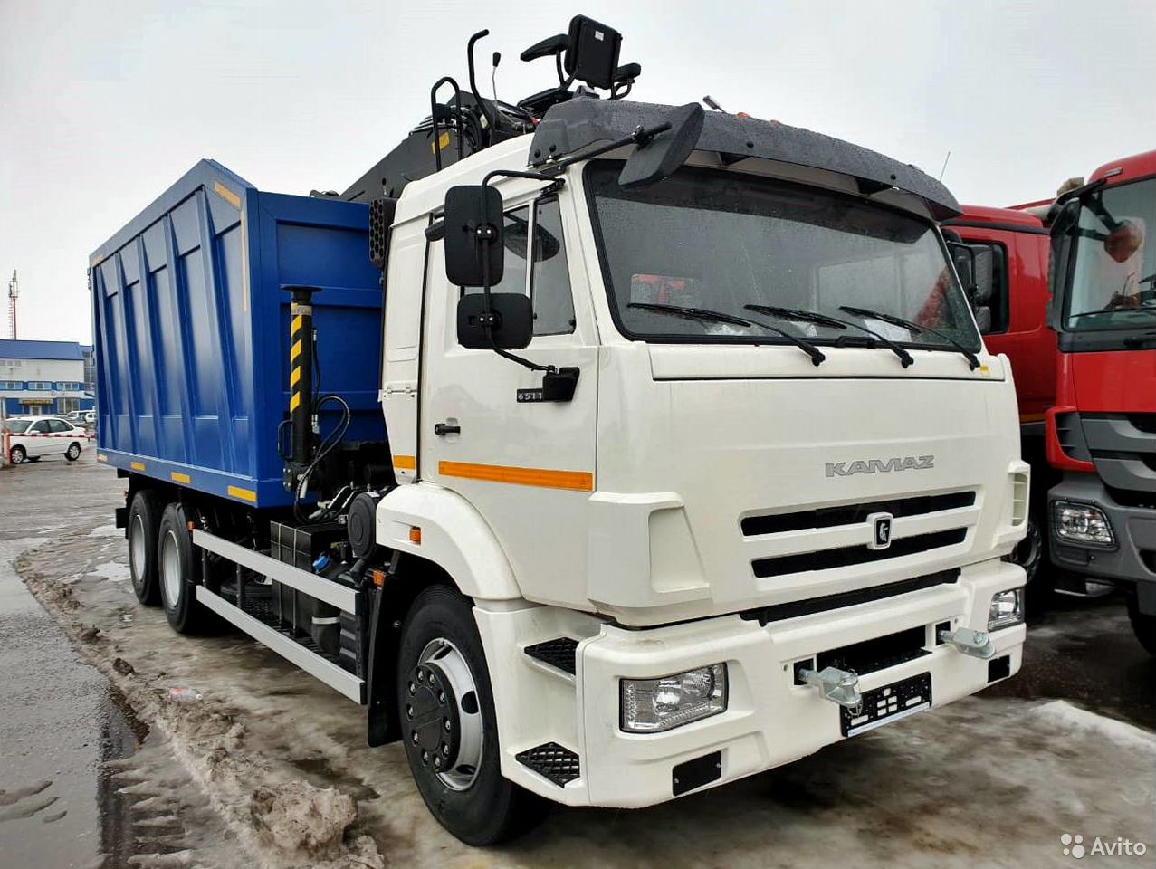 Металловоз (ломовоз) КамАЗ 65115 с КМУ VM10L74M