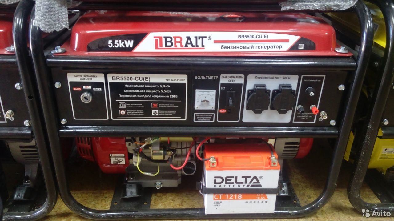 Генератор Brait BR5500-CU