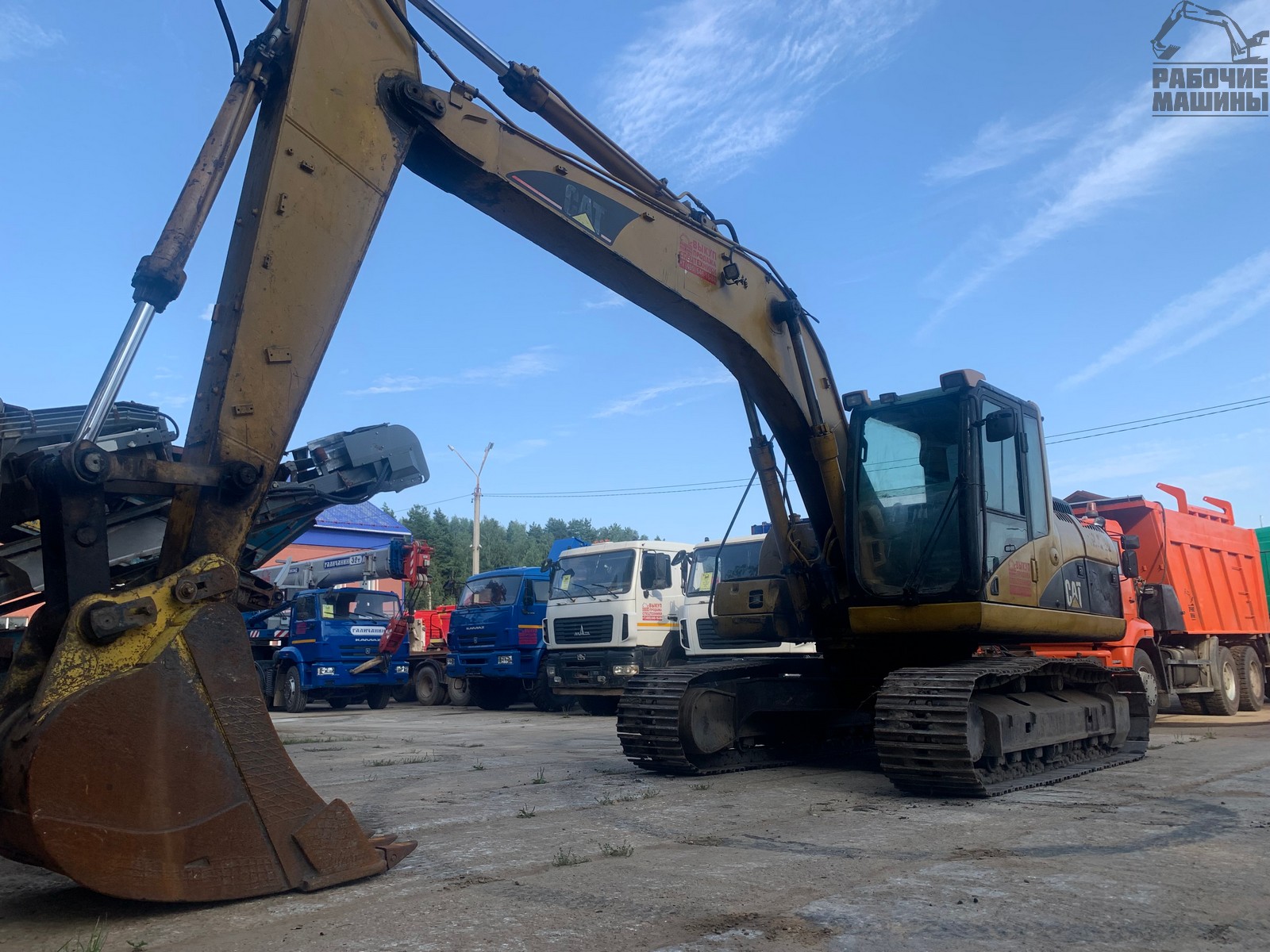 Гусеничный экскаватор Caterpillar 318C