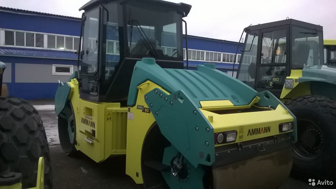 Двухвальцовый каток Ammann AV110X