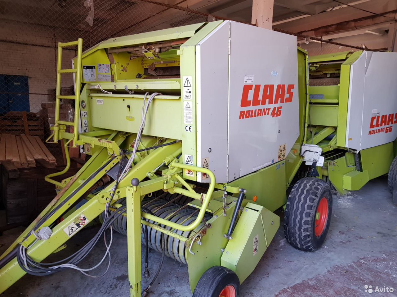Пресс-подборщик Claas Rollant 46
