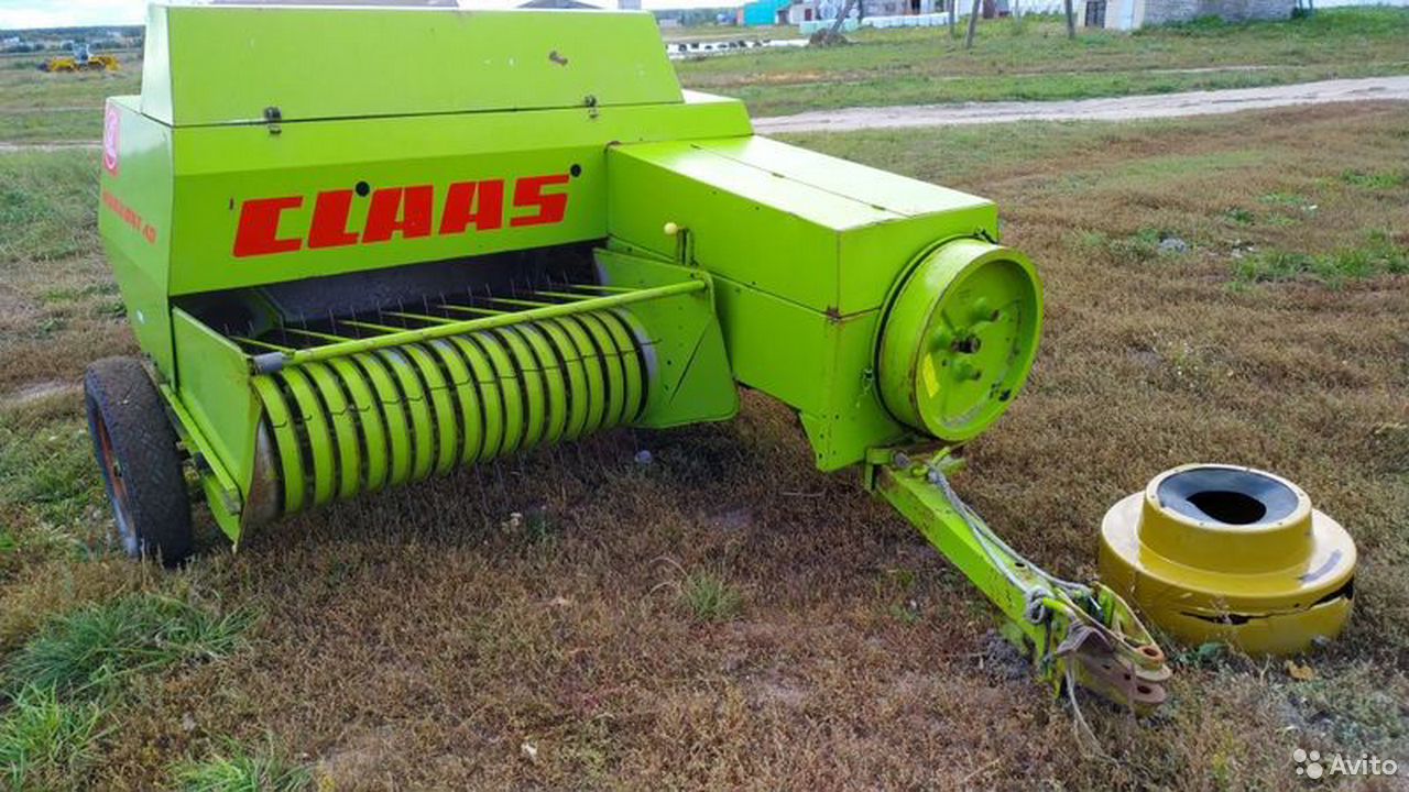 Пресс-подборщик Claas Markant 40