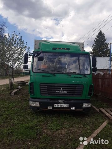Тентованный грузовик МАЗ Зубренок