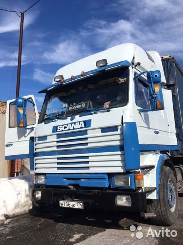 Седельный тягач Scania 3