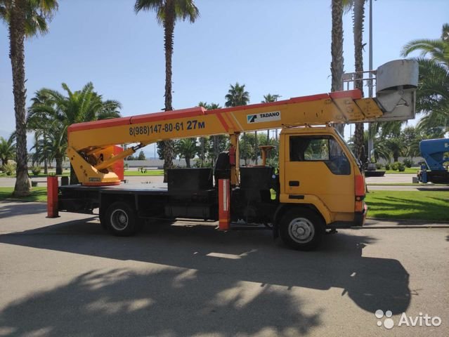 Автовышка Mitsubishi Fuso с АГП Tadano 27 метров