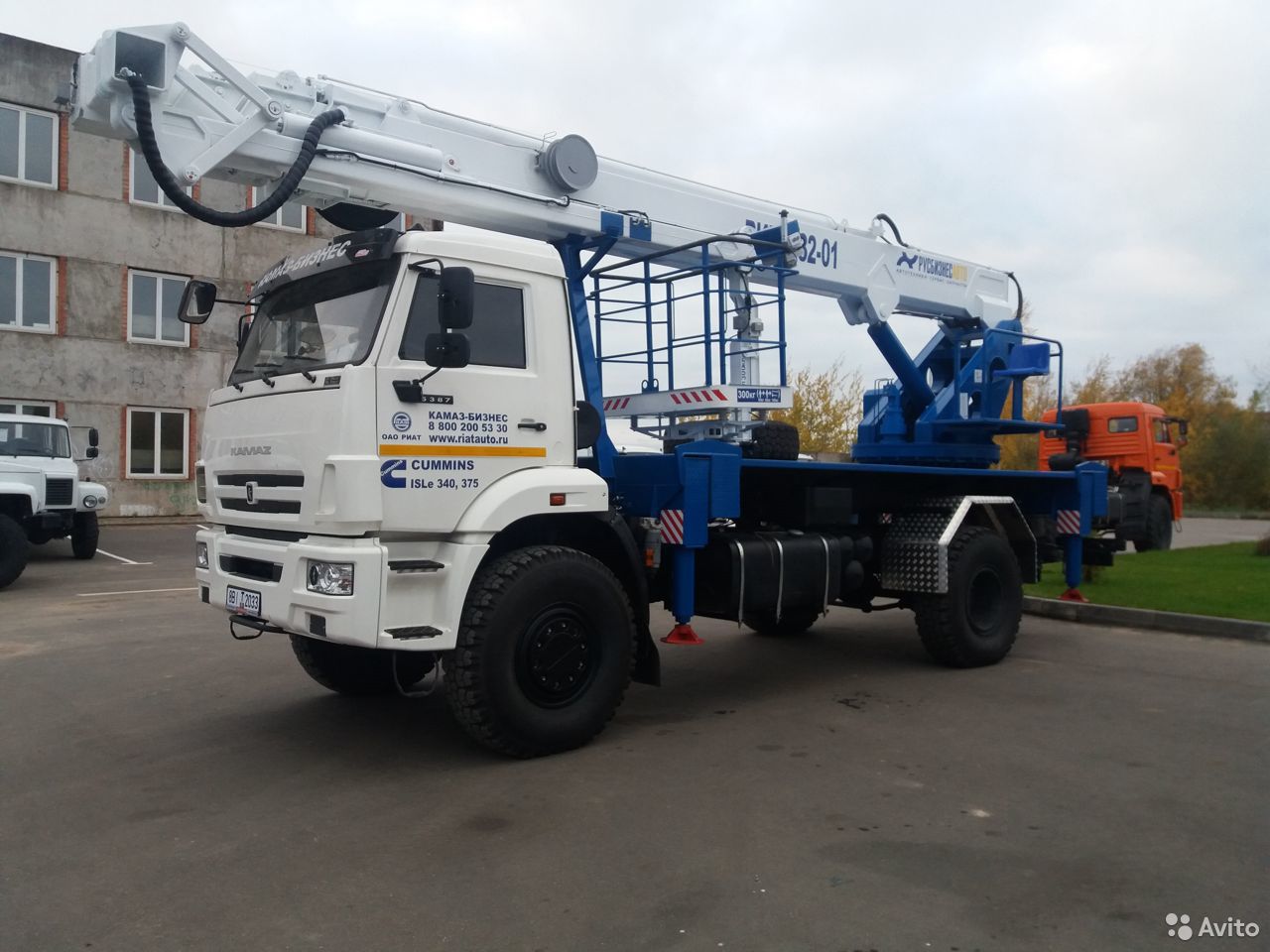 Автовышка КамАЗ 5387 с АГП ВИПО-32-01