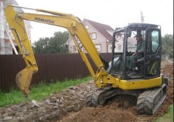 Мини-экскаватор Komatsu PC55MR-3