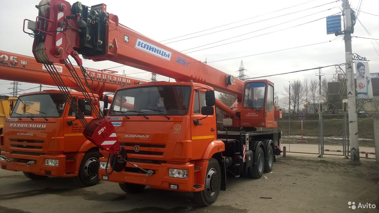 Автокран Клинцы КС-55713-1К-3 на шасси КамАЗ 65115